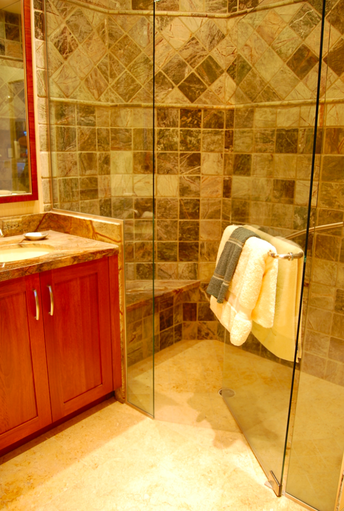 Curbless Shower that provides accessibility 